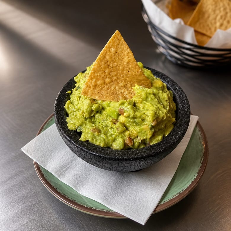 Guacamole Appetizer.