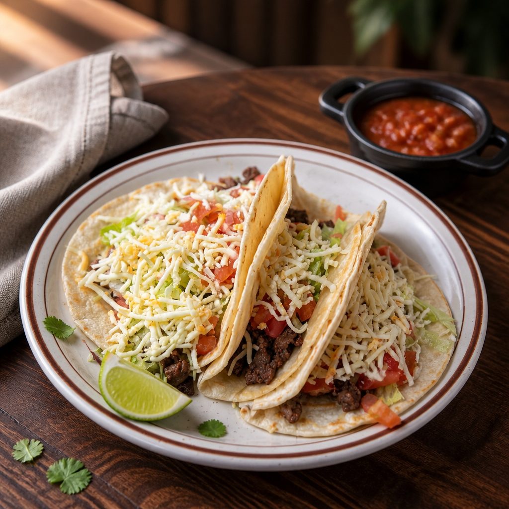 Dinner Fajita Tacos.