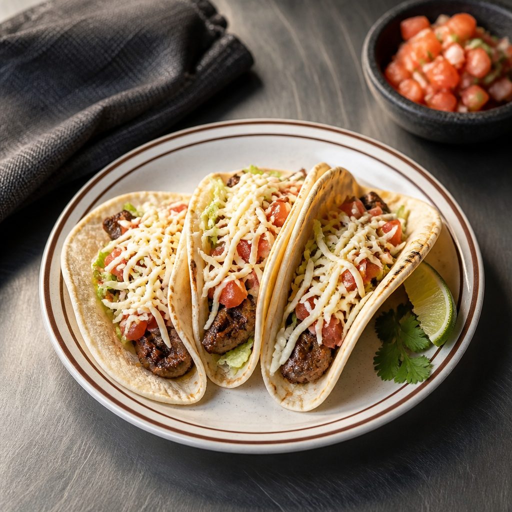 6 Fajita Tacos.