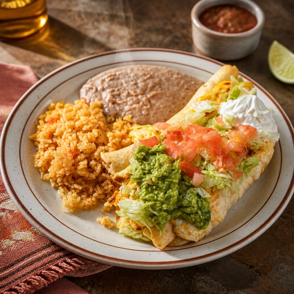 Single Chimichanga.