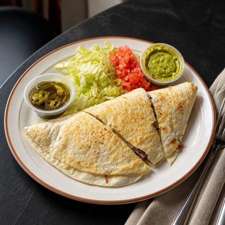 Steak Quesadilla Appetizer.