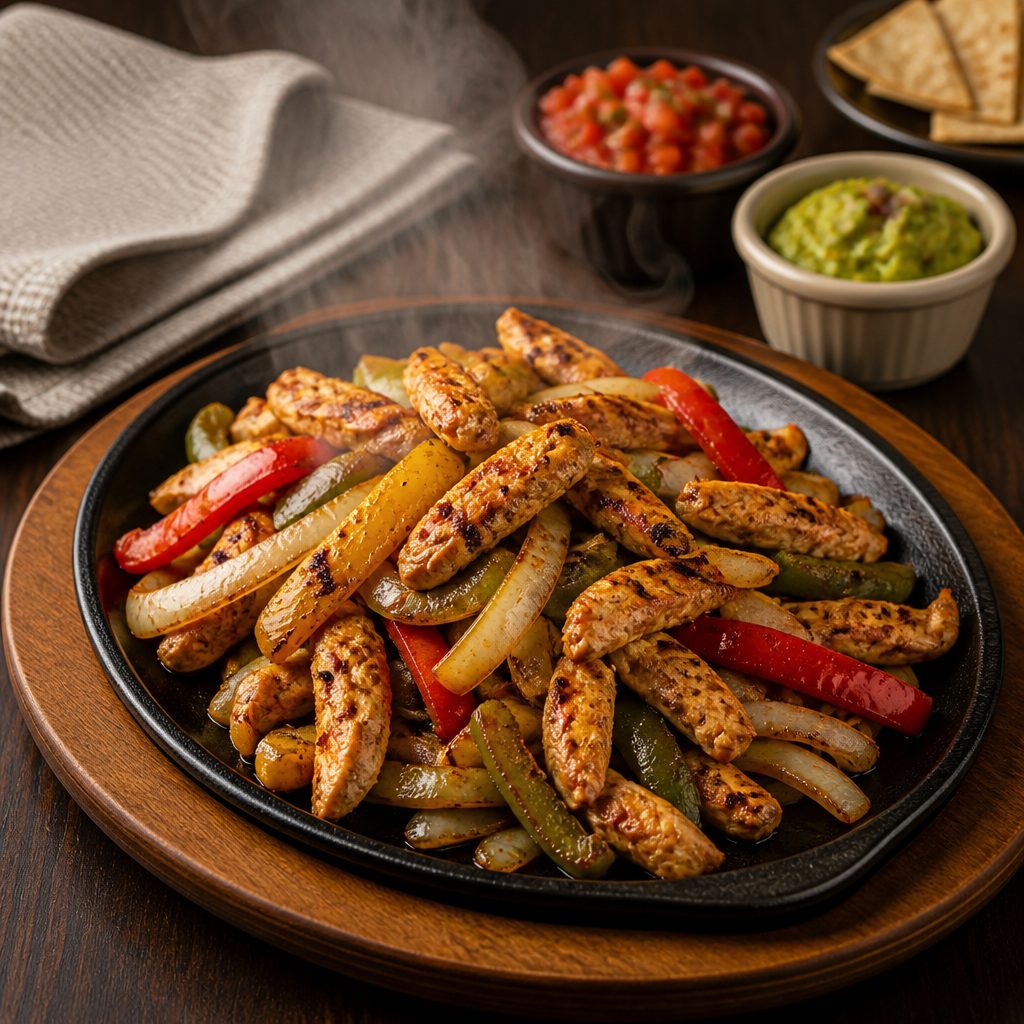 Chicken Fajitas.