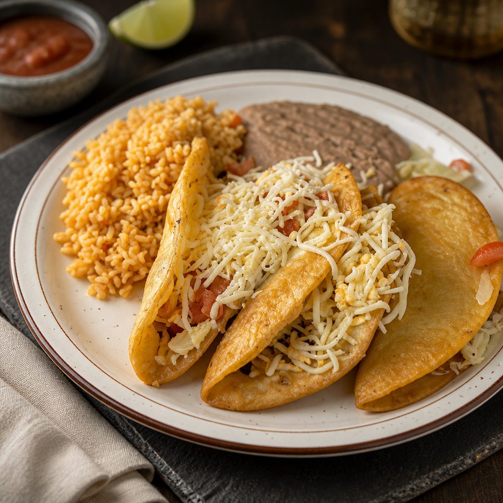 Dinner Flour Tacos.