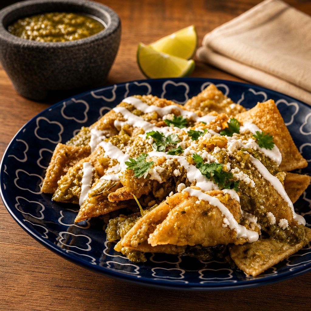 Chilaquiles Verdes.