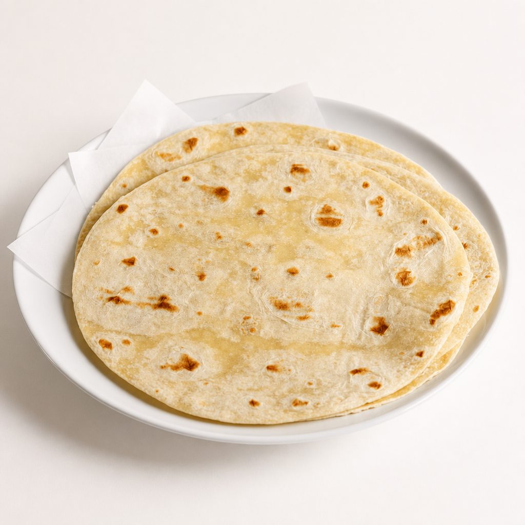 Single Flour Taco.