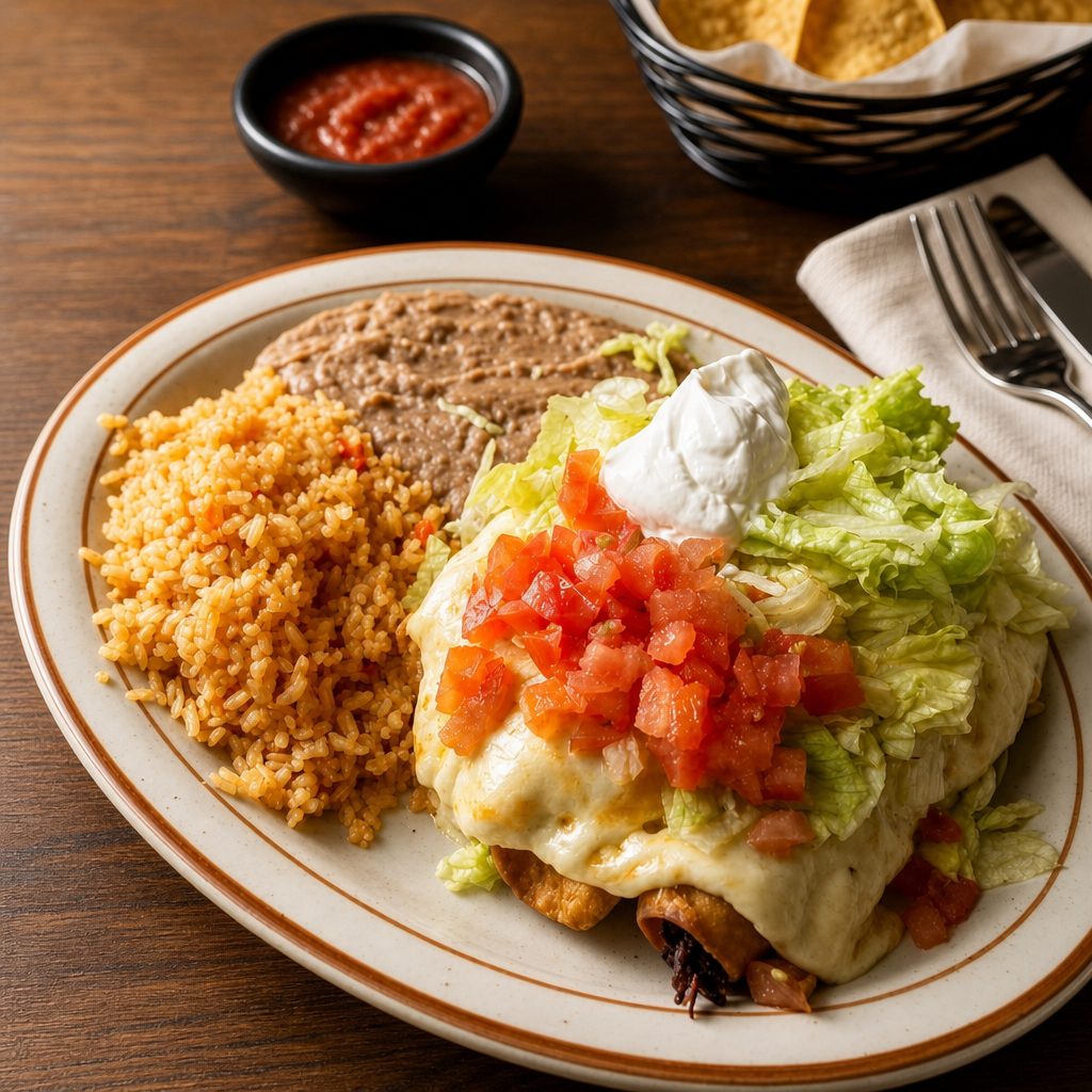 Dinner Flautas.