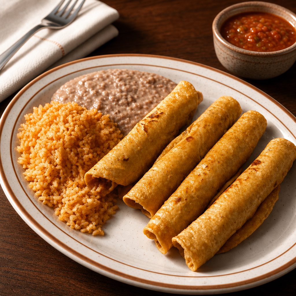 Lunch Taquitos.