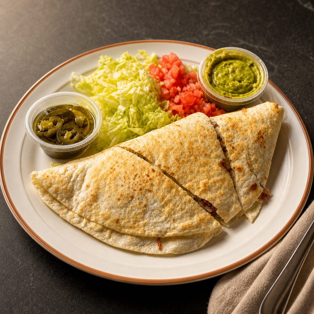 Steak Quesadilla Appetizer.
